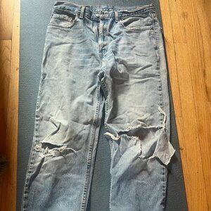Rare: Levi’s 550 “World-Worn” Denim Artifact — Himalayan to NYC | One Patina